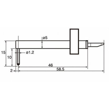 ACCRETECHS-CREST/S5000/S3000/SNEX 的替换探头（通用高刚性探头）东京精密DM84145